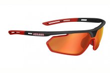 brýle SALICE 018RW black-red/RW red/clear + orange