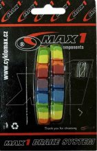 brzdový špalek MAX1 samotná guma duhový
