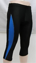 kalhoty V-RIDER 3/4 W modrý pruh - XS