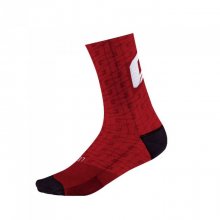 ponožky GAERNE Monogram Long red L-XL