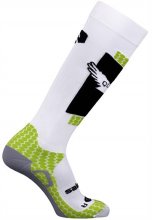 ponožky SAL.Quest white/green 11/12 - S/3,5-5