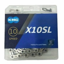 řetěz KMC X-10 SL silver 114 článků box