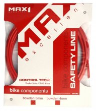 bovden brzdový MAX1 s teflonem 5mm červený