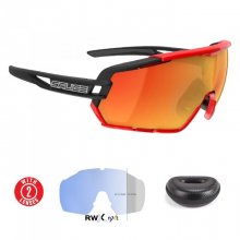 brýle SALICE 020RWX black/RW red+RWX