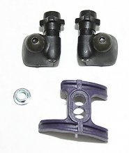 doraz bovdenu k řazení SHIMANO Dual plast na rám