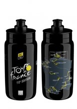 láhev ELITE 0,5l Fly TdF Map 2025 black