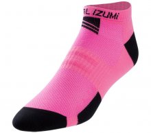 ponožky P.I.W`S Elite Low fluo pink - M 4,5 - 6,5 UK
