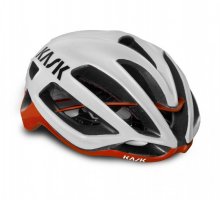 přilba KASK Protone white/red 52-58cm
